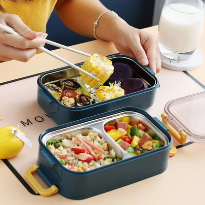 Thermal Bento Lunch Box with Multi Compartments
