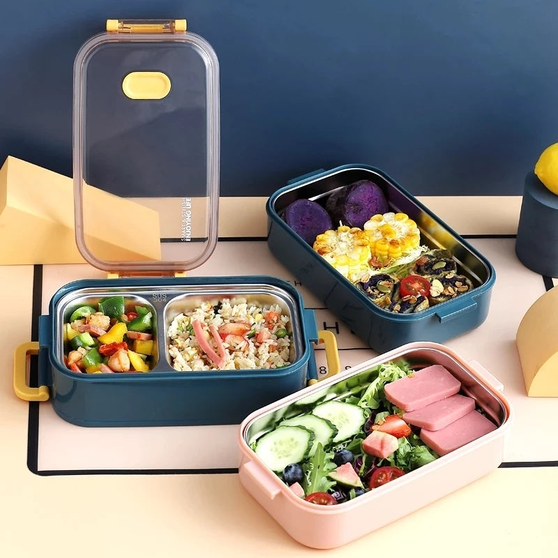 Thermal Bento Lunch Box with Multi Compartments