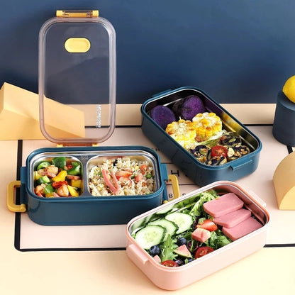 Thermal Bento Lunch Box with Multi Compartments