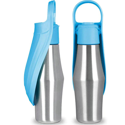 Portable Pet Water Bottle | Durable Leakproof Stainless Steel