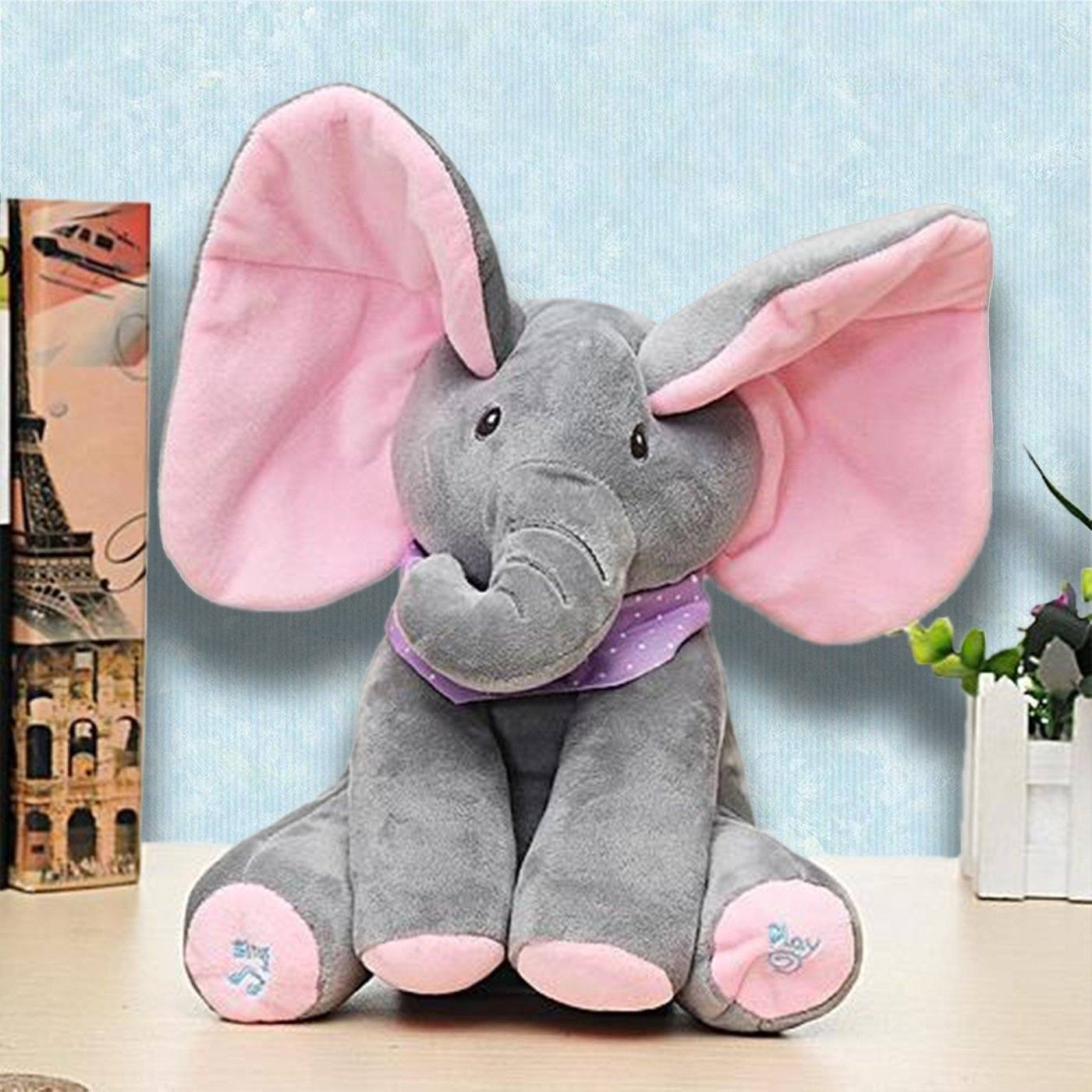 Cute Elephant Soft Stuffed Toy - Fesara