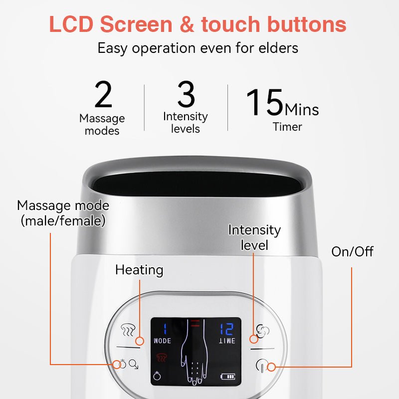 Therapeutic Electric Hand Massager for Arthritis Relief