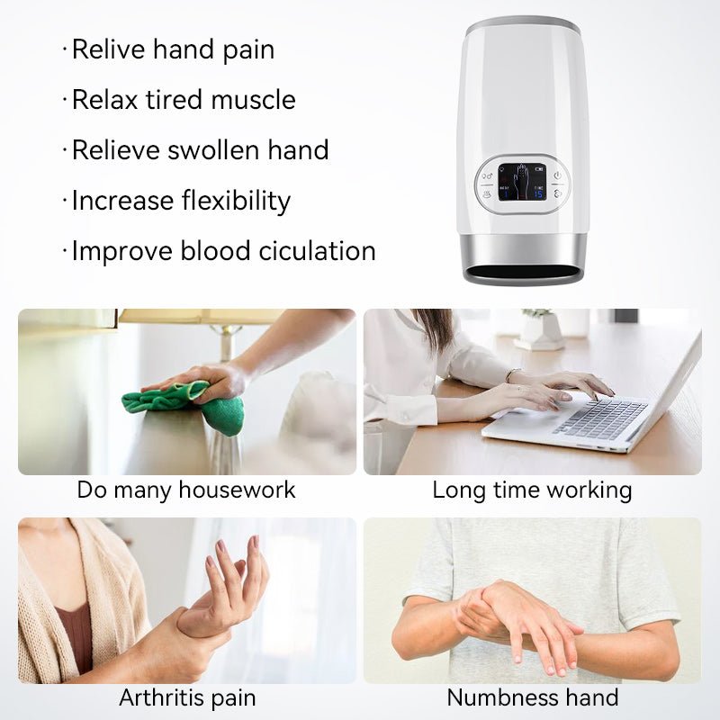 Therapeutic Electric Hand Massager for Arthritis Relief