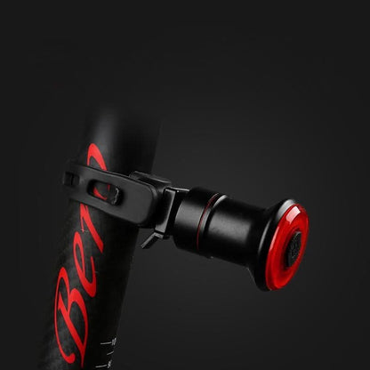 Bright Bike Rear Light with Brake Sensor - Rechargeable Waterproof