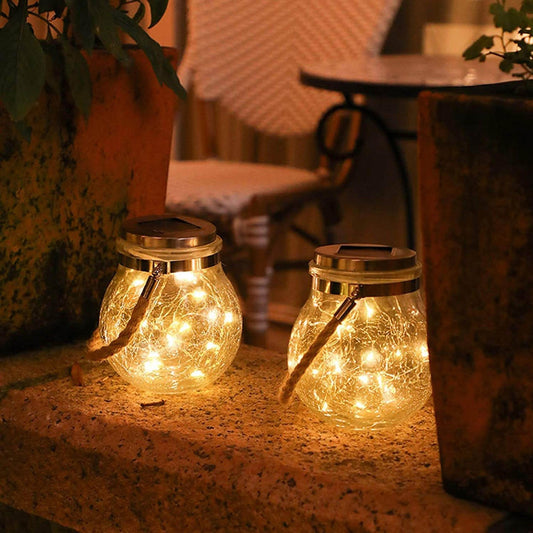 Bright Solar Powered Garden Lamp - Fesara