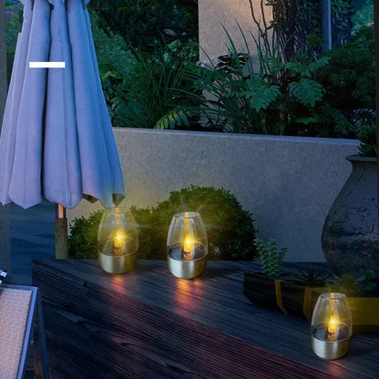 Outdoor Solar Powered Garden Lantern