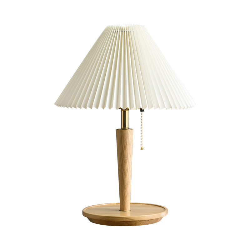 Classic Wooden Shade Table Lamp