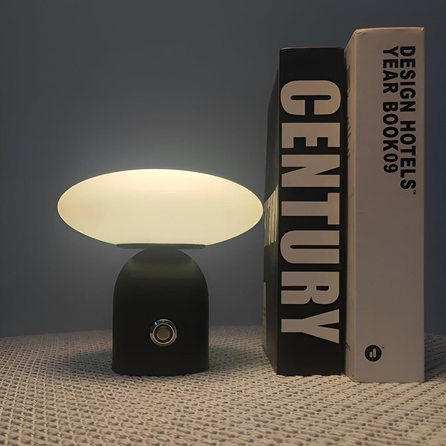 Rustic Forest Mushroom Table Light