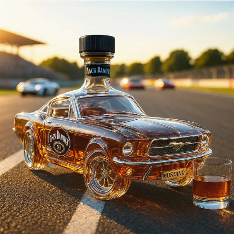 Unique Bronco Engraved Whiskey Decanter - Fesara