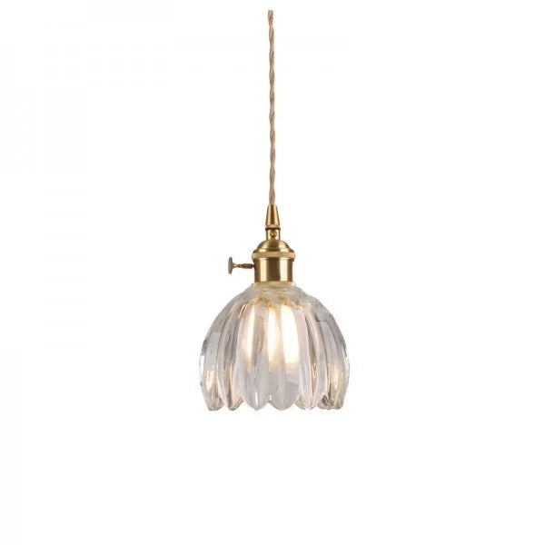 Vintage Style Glass Pendant Ceiling Light