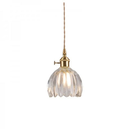 Vintage Style Glass Pendant Ceiling Light