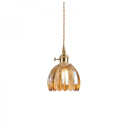 Vintage Style Glass Pendant Ceiling Light