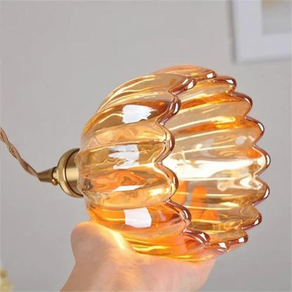 Vintage Style Glass Pendant Ceiling Light