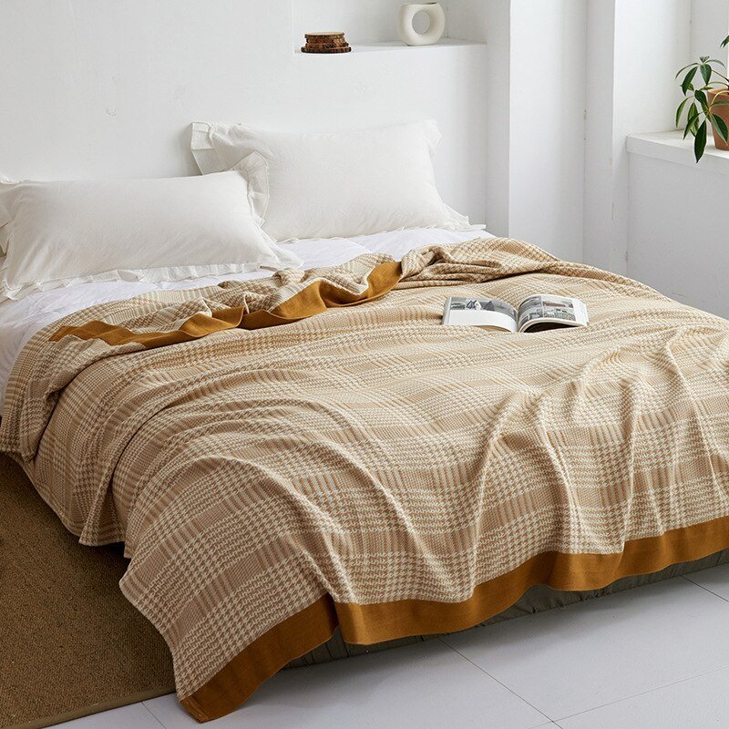 Cozy Plush Blanket with Classic Style
