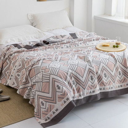 Cozy Plush Blanket with Classic Style