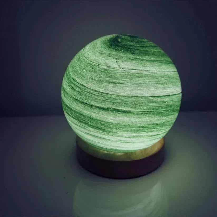 Glowing Moon Table Lamp - Soft Adjustable Night Light