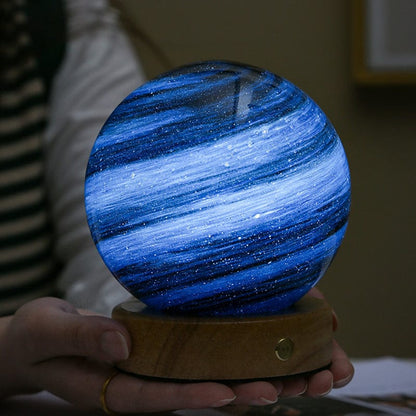 Glowing Moon Table Lamp - Soft Adjustable Night Light