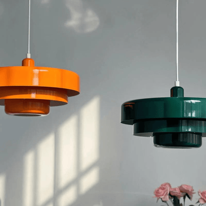 Stylish 3-Tier Pendant Lamp in Pastel Colors