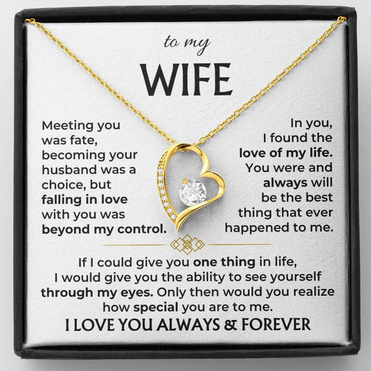 Romantic Diamond Heart Necklace for Her - Fesara
