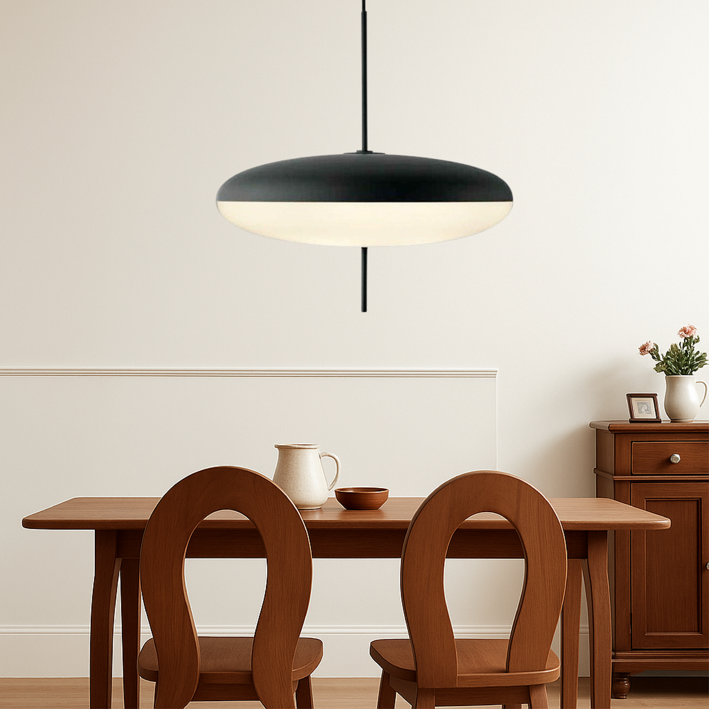 Modern Danish Hanging Light Fixture