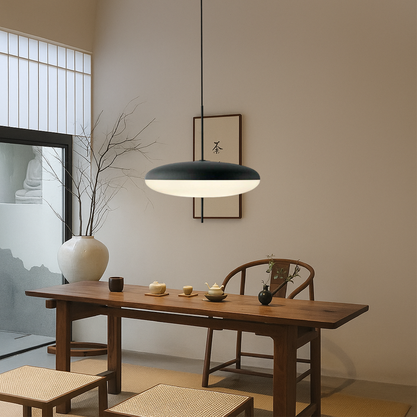 Modern Danish Hanging Light Fixture