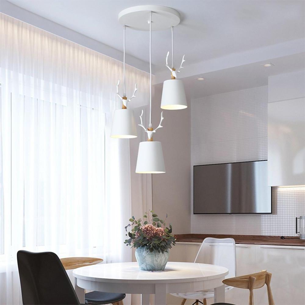 Rustic Woodland LED Pendant Light - Fesara