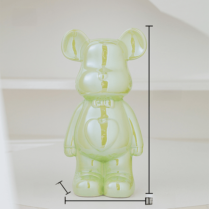 Cute Teddy Bear Figurine for Home Decor