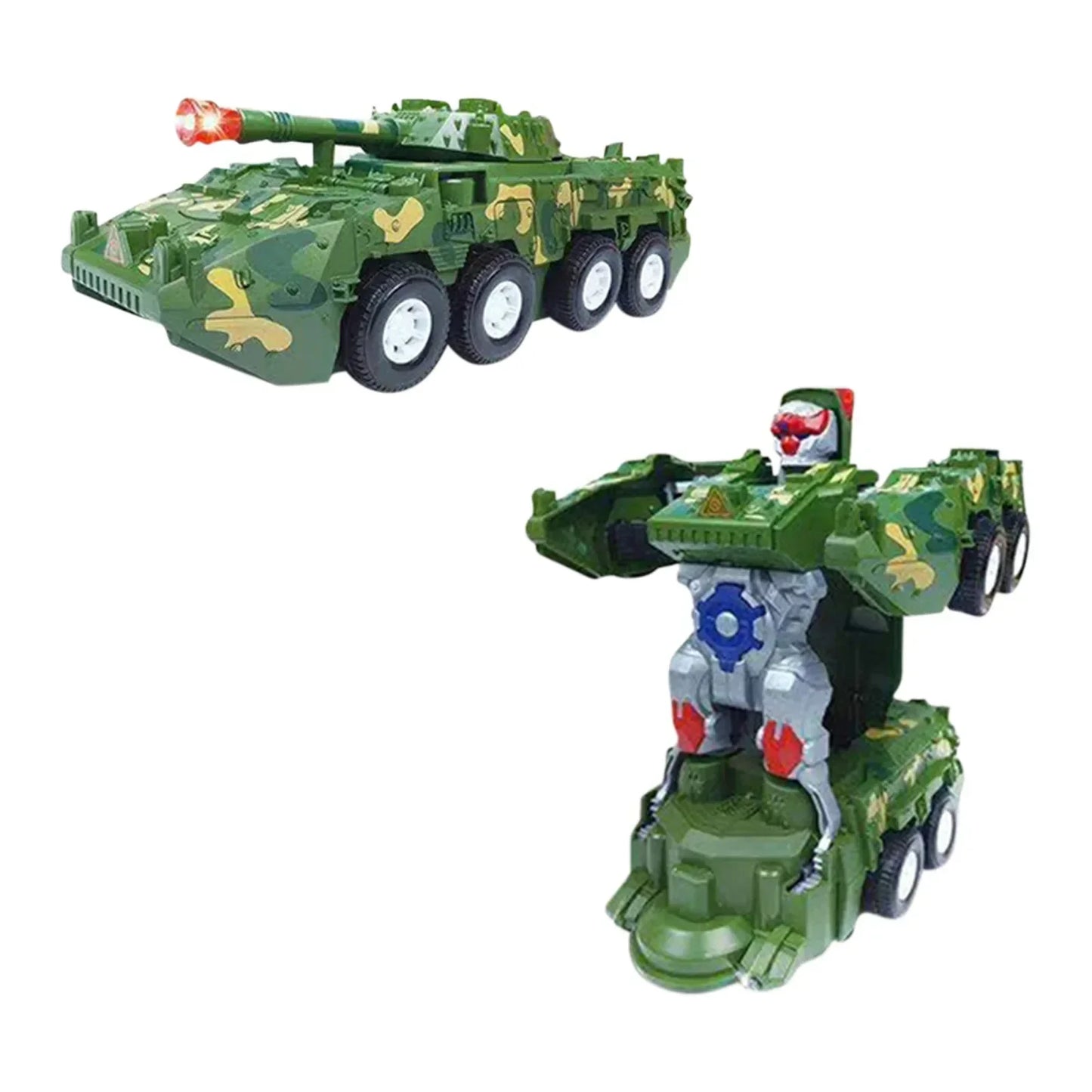 Fun LED Music Toy Car Tank