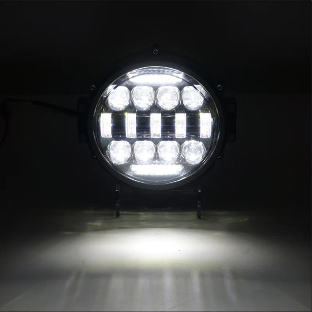 Bright 7 LED Offroad Fog Light Bar