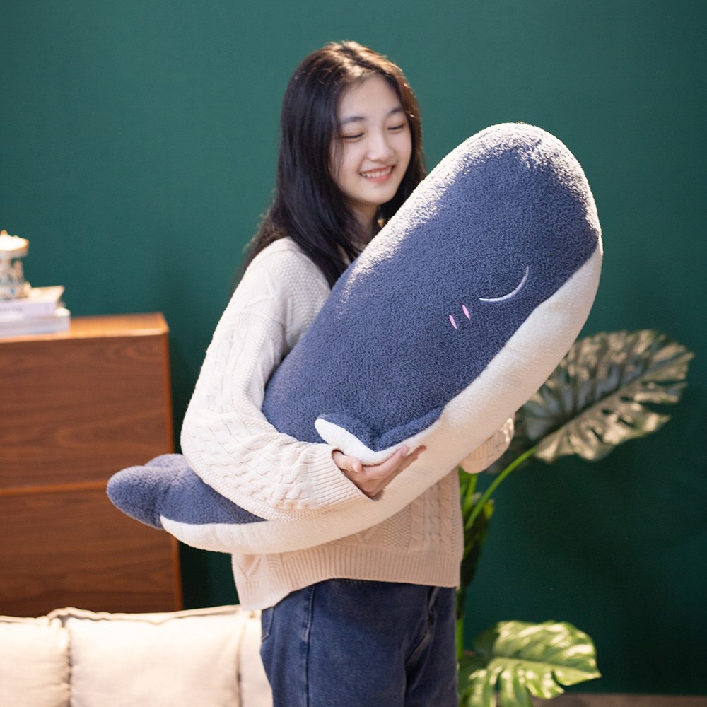 Cute Soft Blue Whale Stuffed Toy
