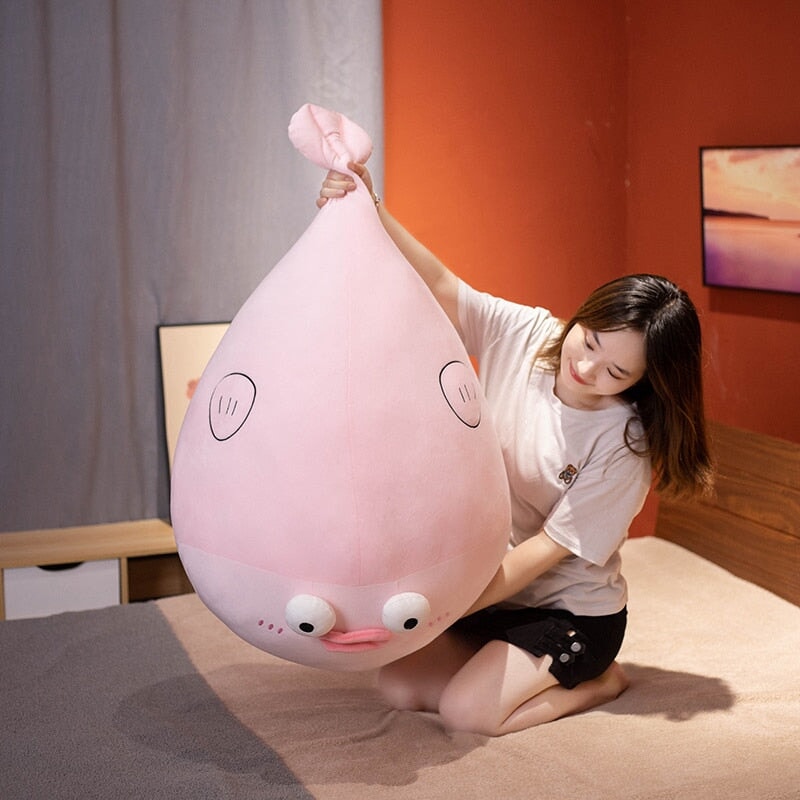 Cute Shocked Pufferfish Soft Plush Toy