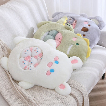 Cute Animal Plush Toy Bag Set