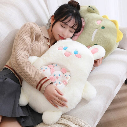 Cute Animal Plush Toy Bag Set
