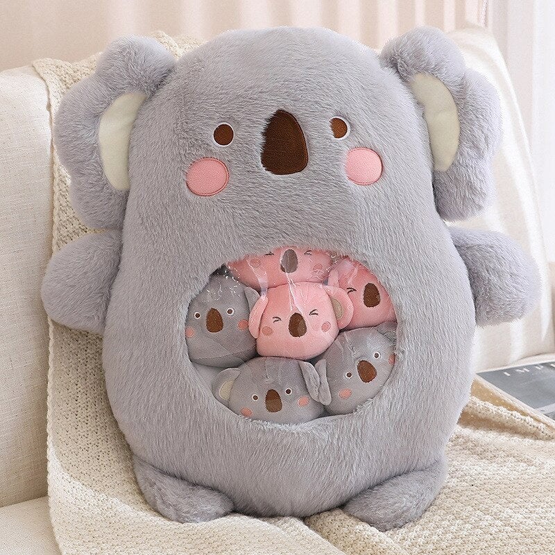 Cute Animal Plush Toy Bag Set - Fesara