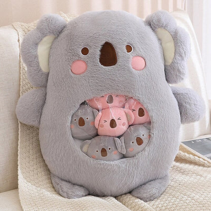 Cute Animal Plush Toy Bag Set - Fesara