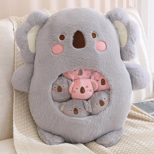 Cute Animal Plush Toy Bag Set - Fesara