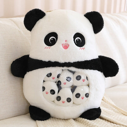 Cute Animal Plush Toy Bag Set