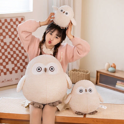 Big Soft Hoot Owl Stuffed Toy