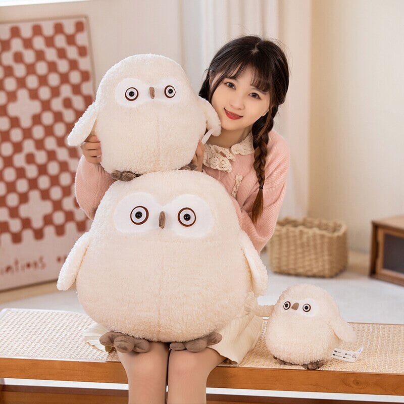 Big Soft Hoot Owl Stuffed Toy