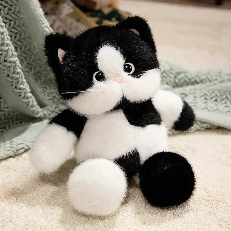 Cute Colorful Kitten Plush Toy