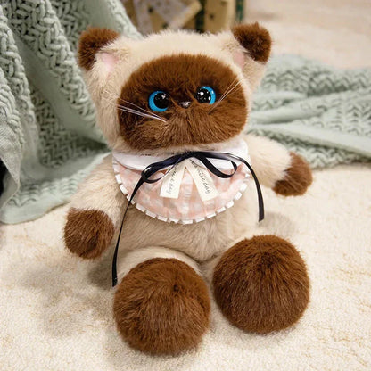 Cute Colorful Kitten Plush Toy
