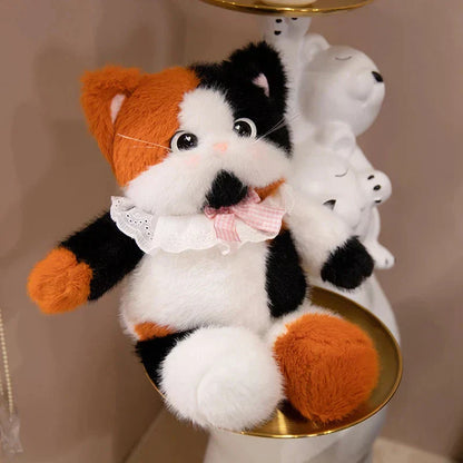 Cute Colorful Kitten Plush Toy