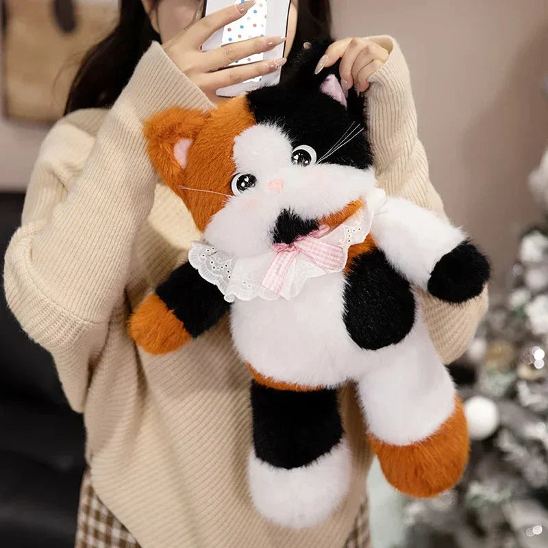Cute Colorful Kitten Plush Toy - Fesara