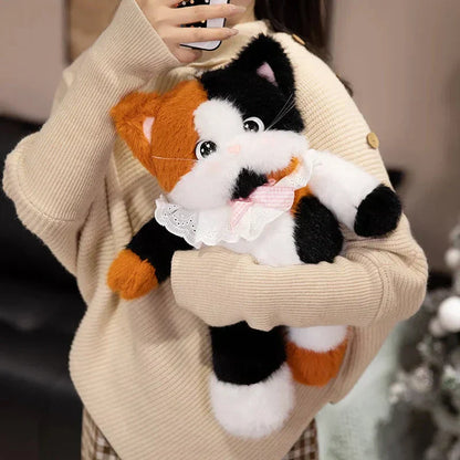 Cute Colorful Kitten Plush Toy