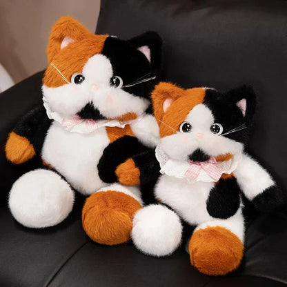 Cute Colorful Kitten Plush Toy