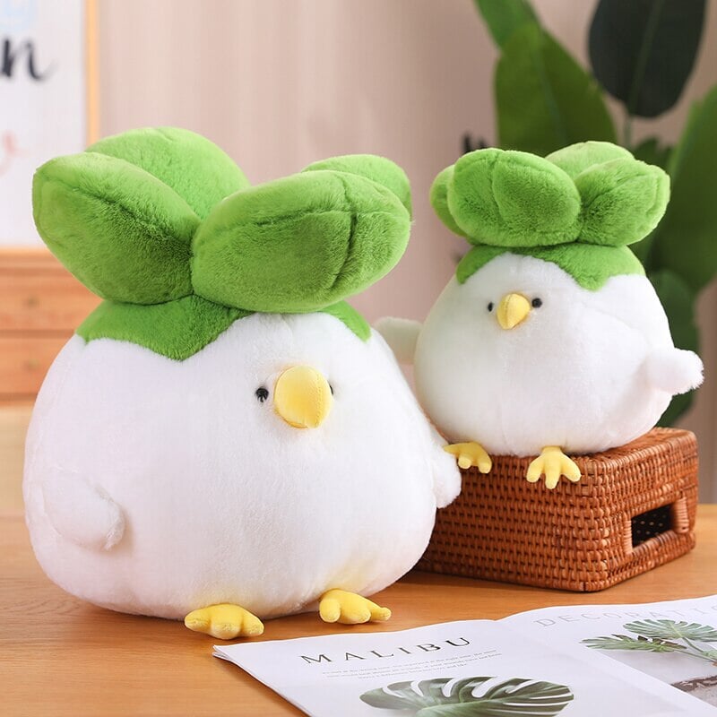 Cute Chicken Bok Choy Soft Plush Toy