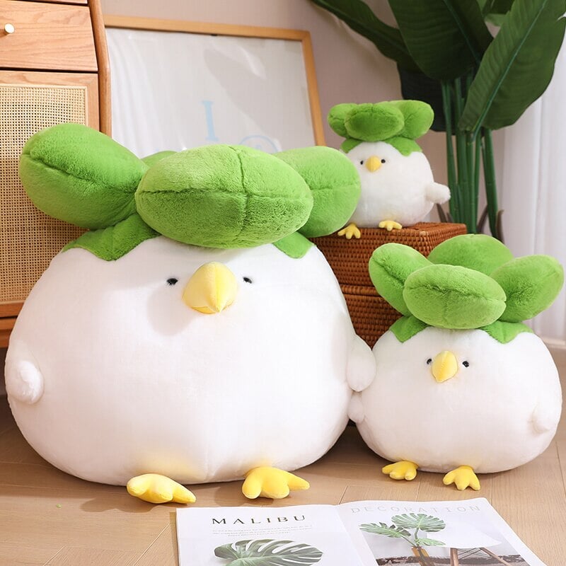 Cute Chicken Bok Choy Soft Plush Toy