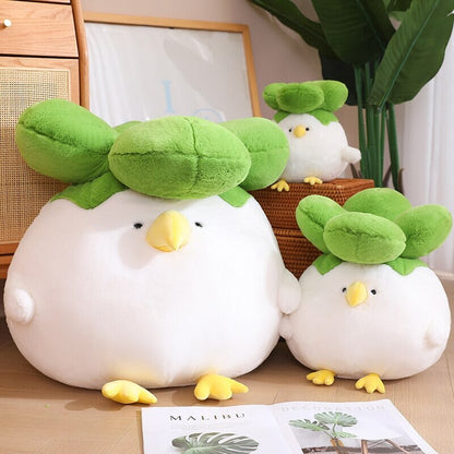 Cute Chicken Bok Choy Soft Plush Toy