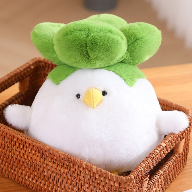 Cute Chicken Bok Choy Soft Plush Toy