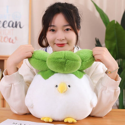 Cute Chicken Bok Choy Soft Plush Toy